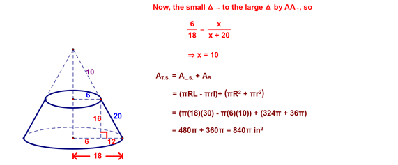 Frustum Example Step 4